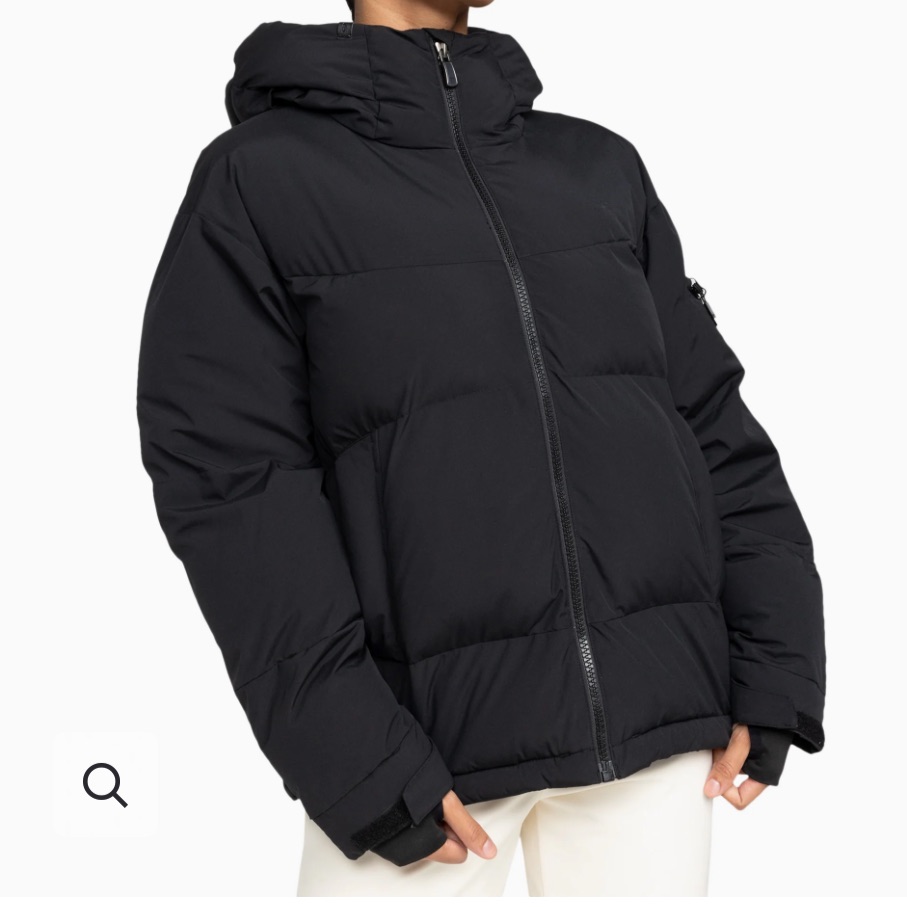 Roxy Black Puffer Jacket